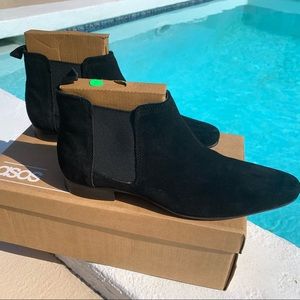 ASOS suede Chelsea boot